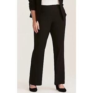 torrid studio crepe flare black pants EUC 20XS